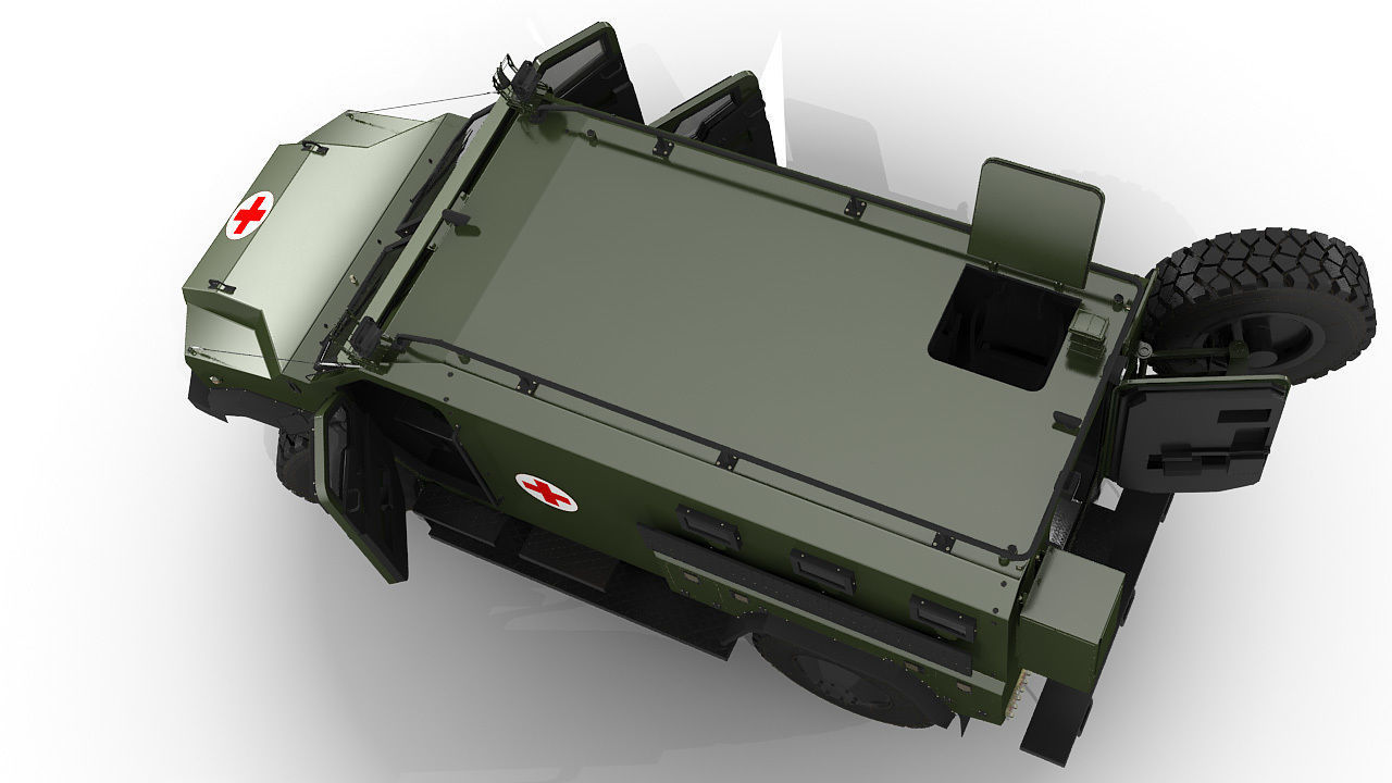 APC Varta Ambulance  3D model_11