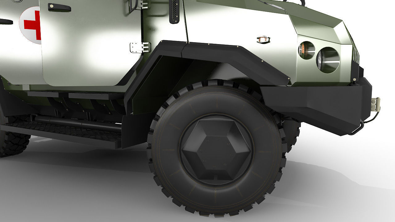 APC Varta Ambulance  3D model_19