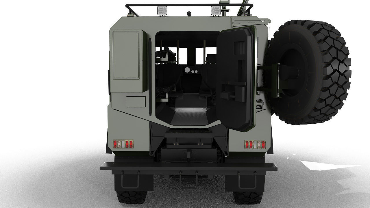 APC Varta Ambulance  3D model_14