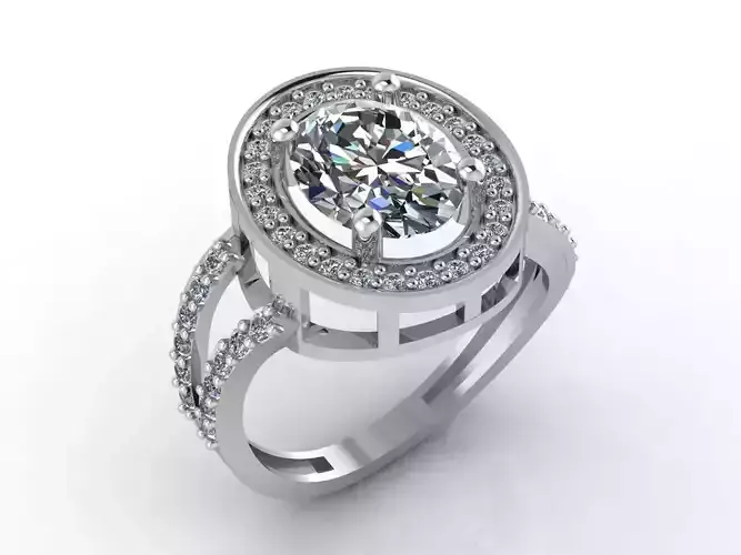 Women Rings 3DM STL Womens Rings DiamondDetails 3D print model