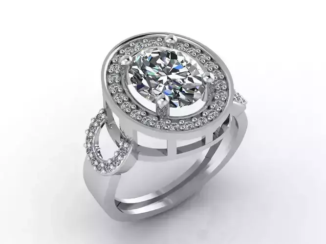 Women Rings 3DM STL Womens Rings DiamondDetails 3D print model