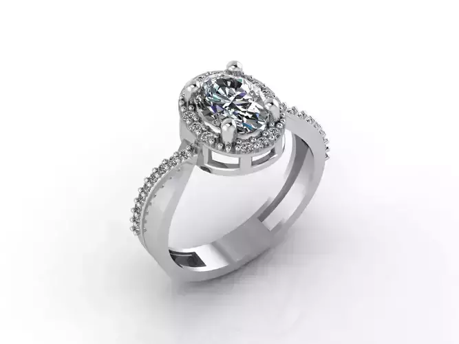 Women Rings 3DM STL Womens Rings DiamondDetails 3D print model