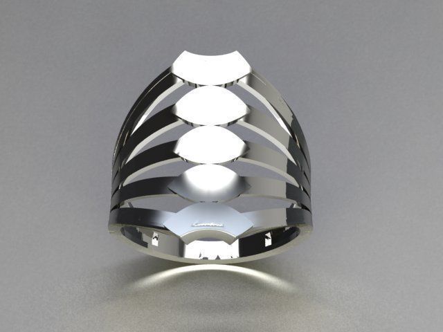 jewelry ring 3D print model_3