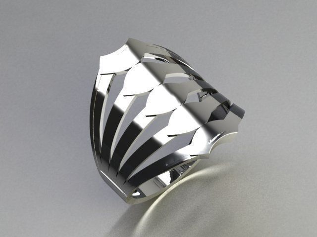 jewelry ring 3D print model_5