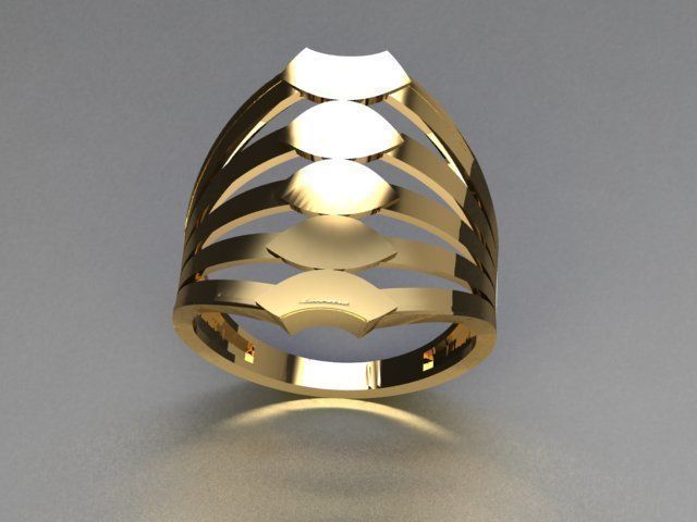 jewelry ring 3D print model_2