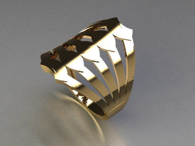 jewelry ring 3D print model_4