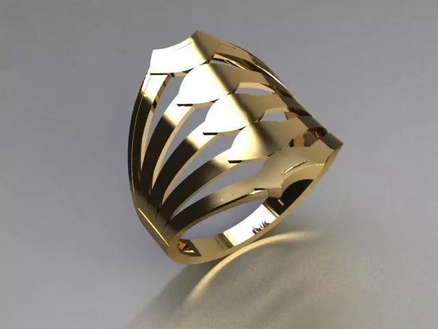 jewelry ring 3D print model_0
