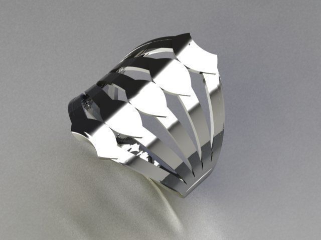 jewelry ring 3D print model_1