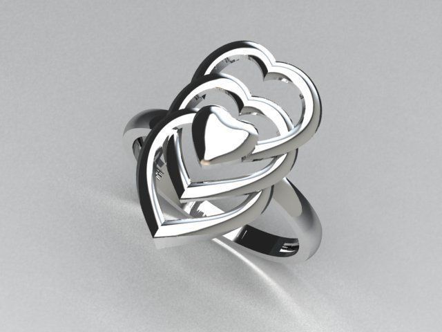 jewelry ring 3D print model_1