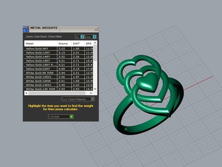 jewelry ring 3D print model_7