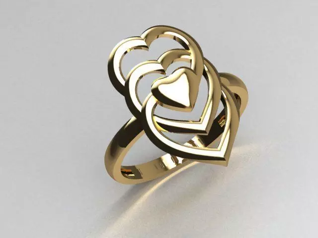 jewelry ring 3D print model_0