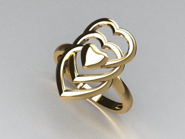 jewelry ring 3D print model_2