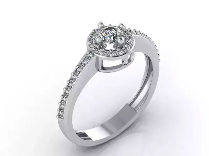 Women Rings 3DM STL Womens Rings DiamondDetails 3D print model