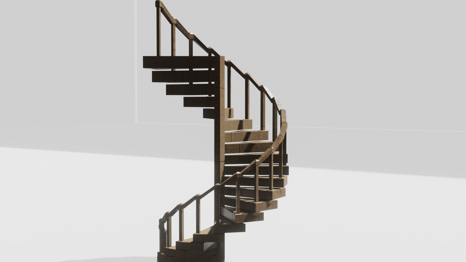Spiral Staircase 3D model 3D model_4