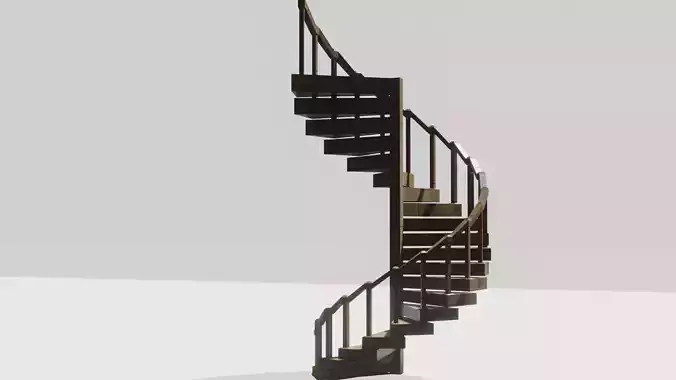 Spiral Staircase 3D model