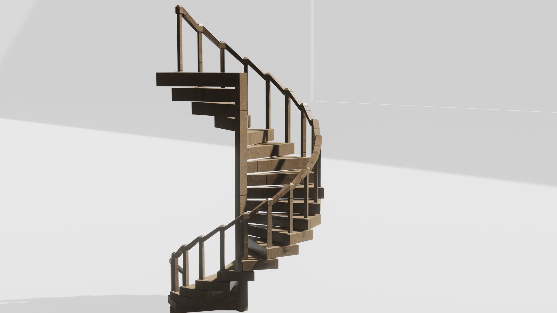 Spiral Staircase 3D model 3D model_6