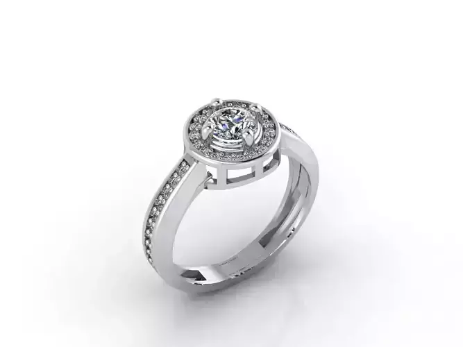 Women Rings 3DM STL Womens Rings DiamondDetails 3D print model