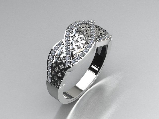 jewelry ring 3D print model_5