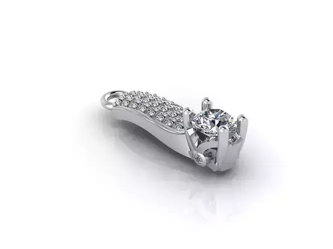 Women Pendants 3DM STL Pendant Renders Details 3D print model