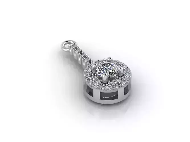 Women Pendants 3DM STL Pendant Renders Details 3D print model