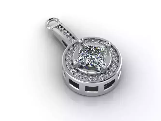 Women Pendants 3DM STL Pendant Renders Details 3D print model