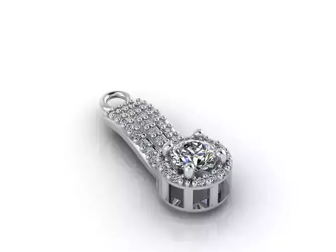 Women Pendants 3DM STL Pendant Renders Details 3D print model