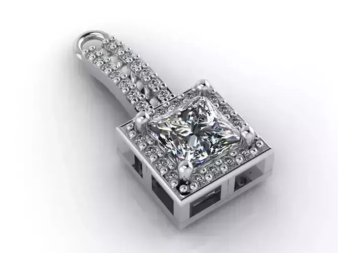 Women Pendants 3DM STL Pendant Renders Details 3D print model