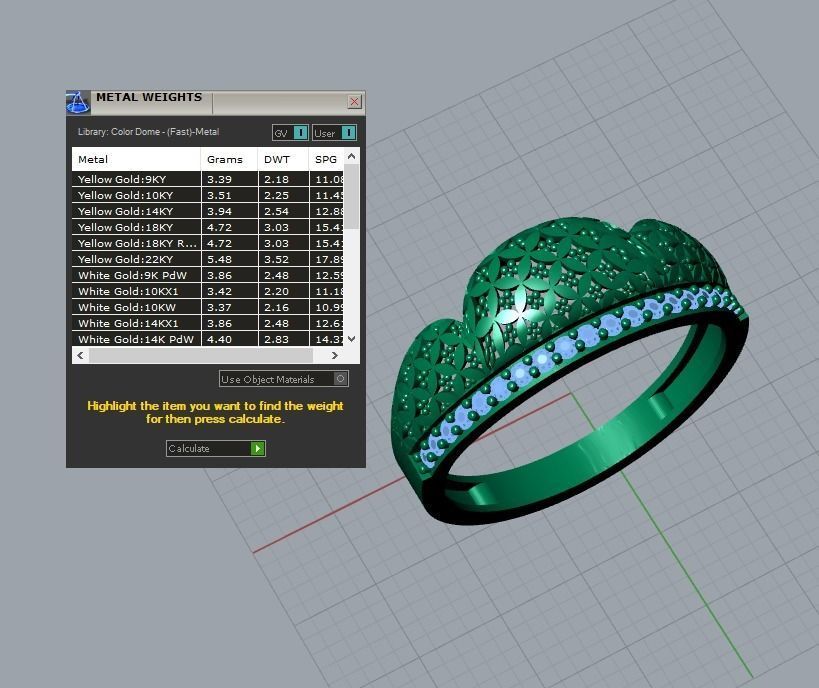 jewelry ring 3D print model_7