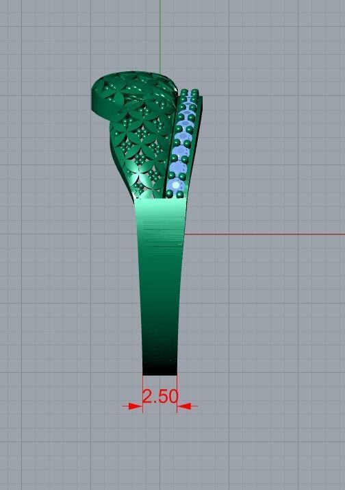 jewelry ring 3D print model_12