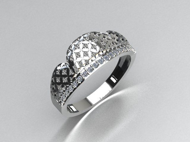 jewelry ring 3D print model_5