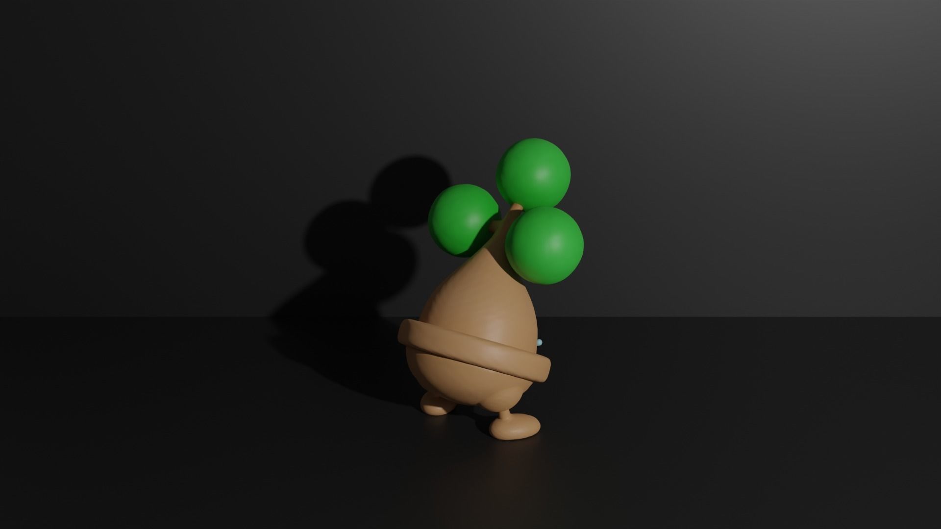 Bonsly and Sudowoodo 3D print model 3D print model_3