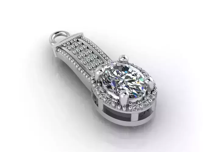 Women Pendants 3DM STL Pendant Renders Details 3D print model