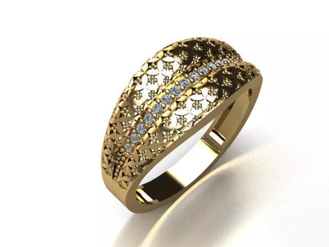 jewelry ring 3D print model