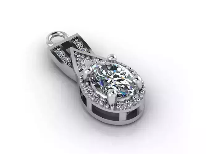 Women Pendants 3DM STL Pendant Renders Details 3D print model