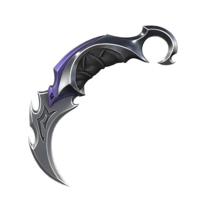 Valorant Reaver Karambit 3D print model_1