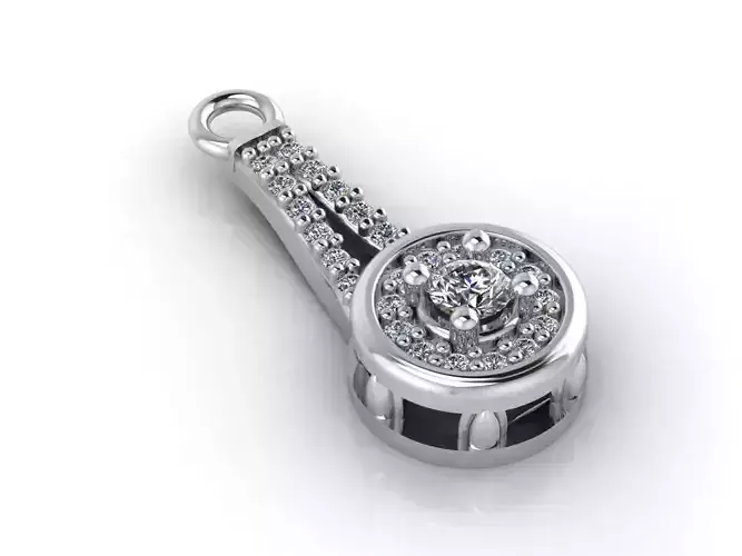 Women Pendants 3DM STL Pendant Renders Details 3D print model