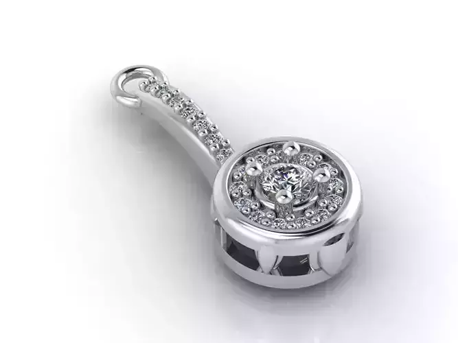 Women Pendants 3DM STL Pendant Renders Details 3D print model