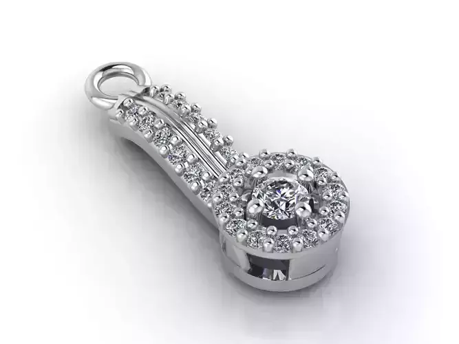 Women Pendants 3DM STL Pendant Renders Details 3D print model