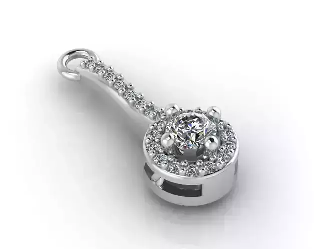 Women Pendants 3DM STL Pendant Renders Details 3D print model