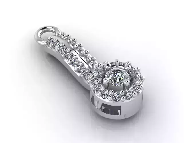 Women Pendants 3DM STL Pendant Renders Details 3D print model