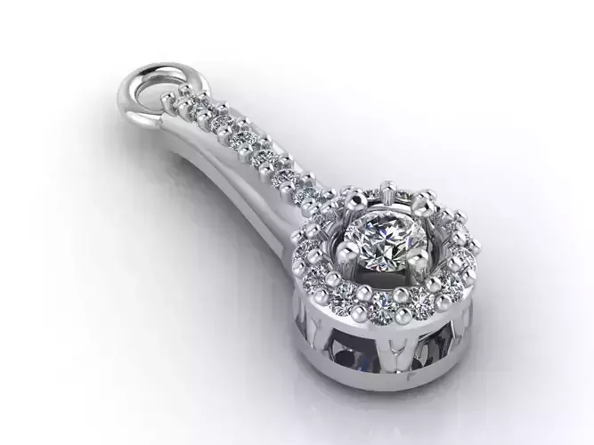 Women Pendants 3DM STL Pendant Renders Details 3D print model