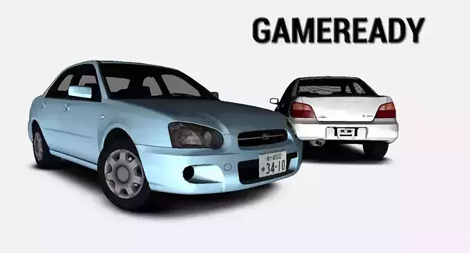 Subaru Impreza GDB 15I FWD JDM 2003 Gameready