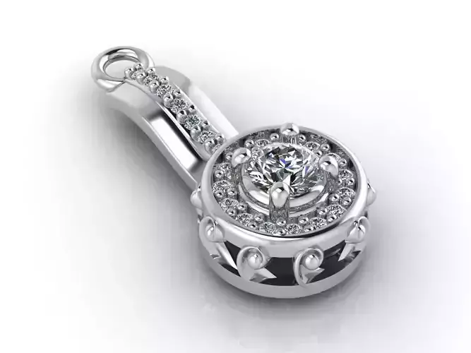 Women Pendants 3DM STL Pendant Renders Details 3D print model