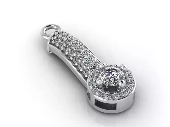 Women Pendants 3DM STL Pendant Renders Details 3D print model