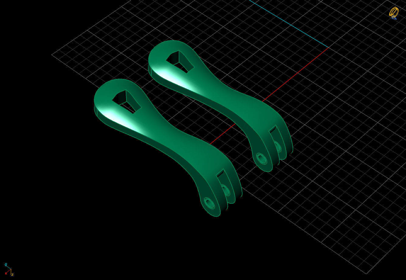 Women Earrings 3DM STL Womens Earring Renders 3D print models   3D print model_8