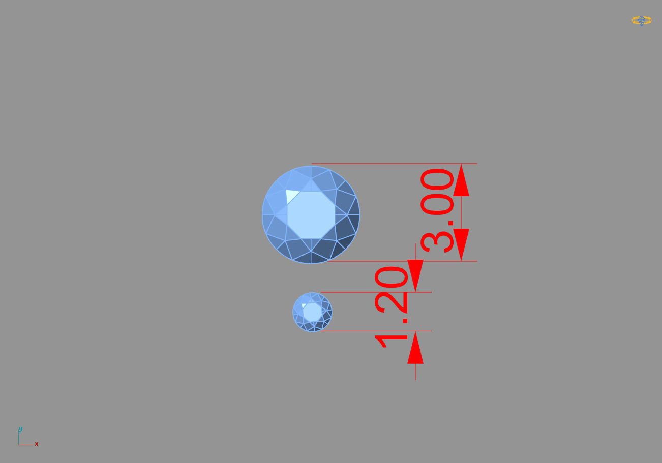 Women Earrings 3DM STL Womens Earring Renders 3D print models   3D print model_5