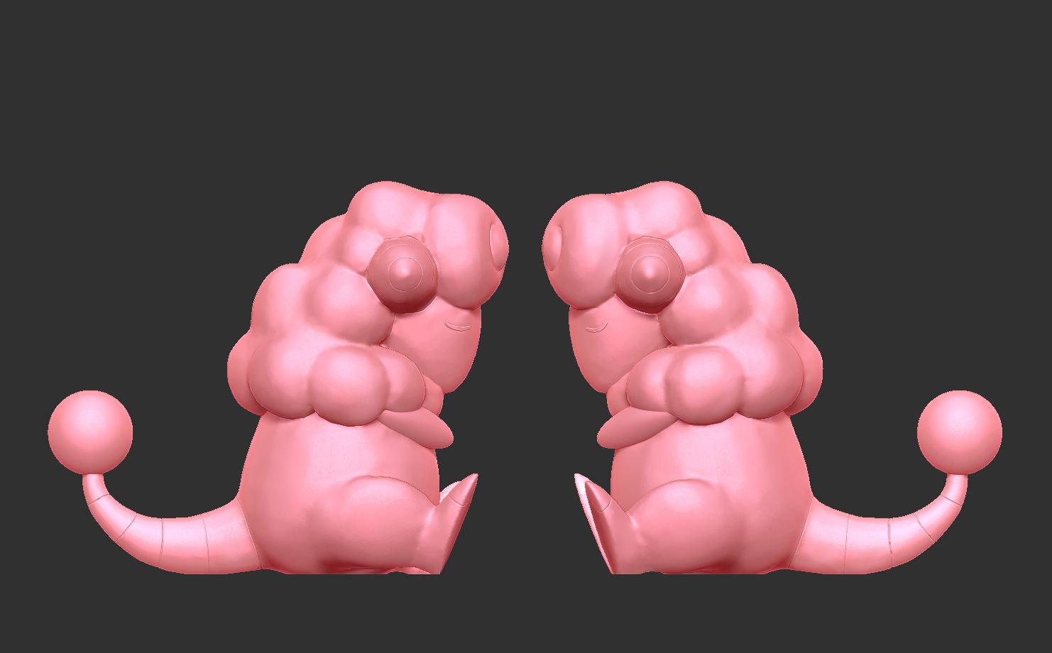 Pokemon Flaaffy Sleeping 3D print model_5