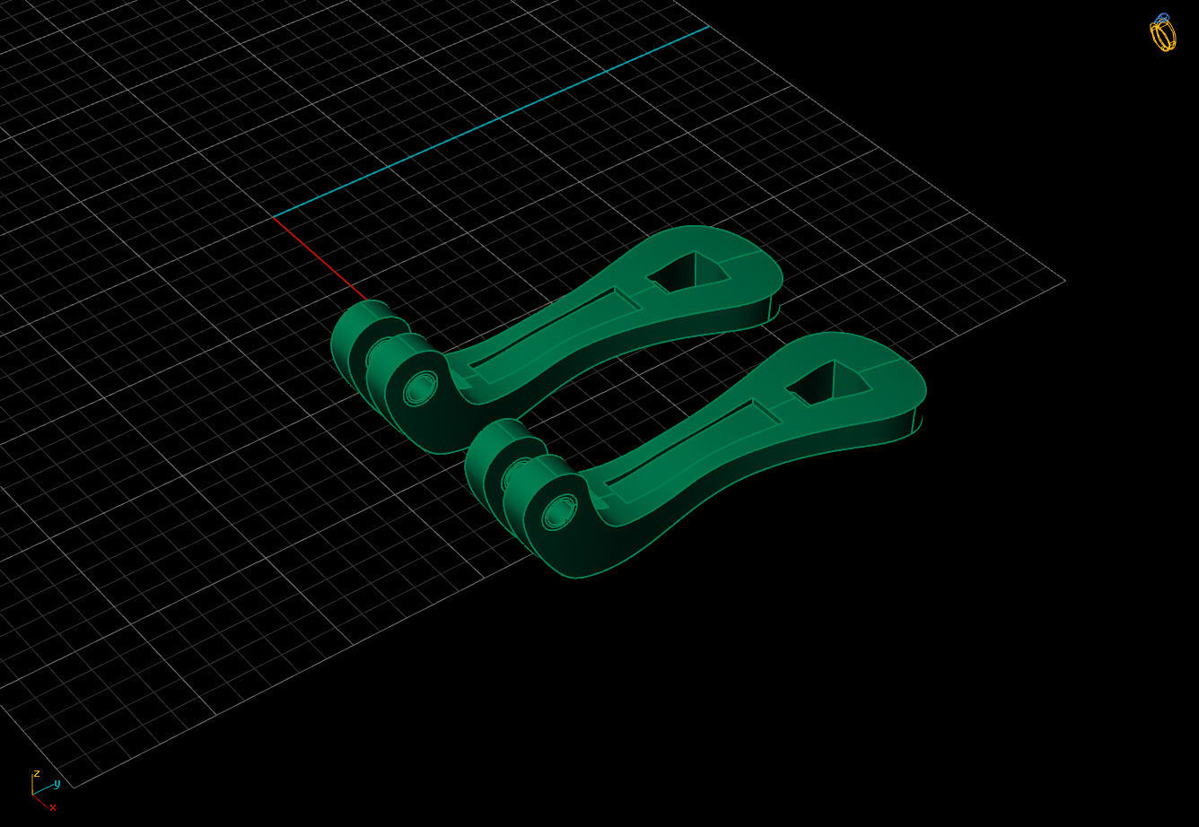 Women Earrings 3DM STL Womens Earring Renders 3D print models   3D print model_8