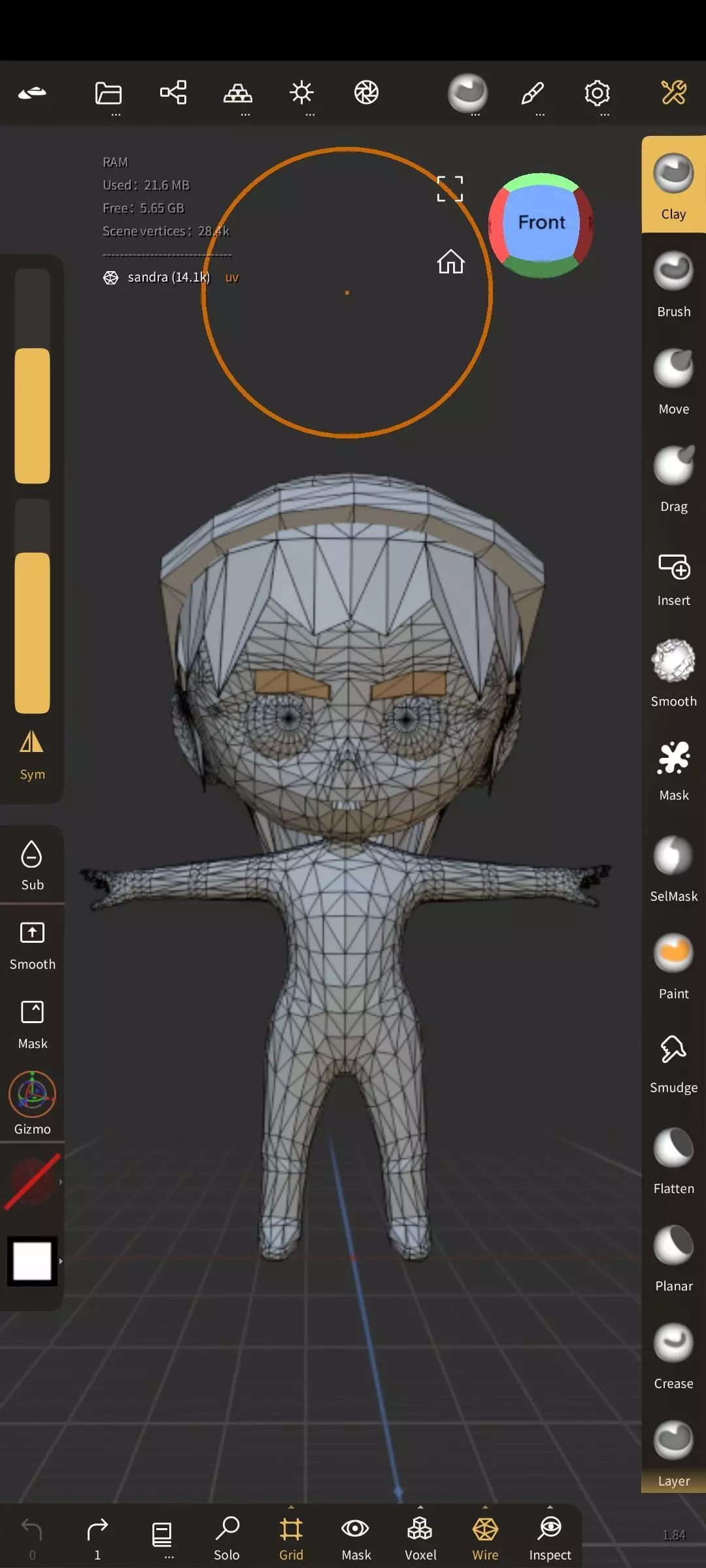 female girl Free 3D model