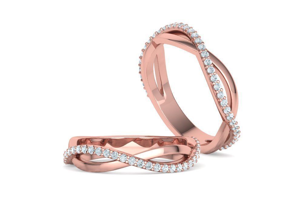 Sofia Jewelry Collection 4 Ring set 3dprint models  _33